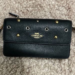 Coach wallet clutch wristlet purse